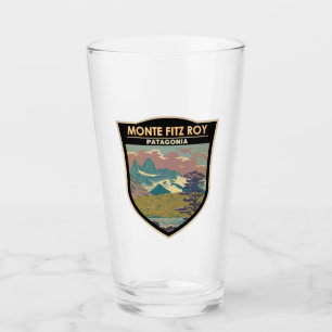 Monte Fitz Roy Patagonia Travel Art Vintage Glaskopp