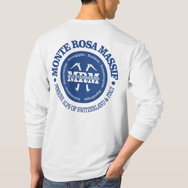 Monte Rosa Massif T Shirt (Baksida)
