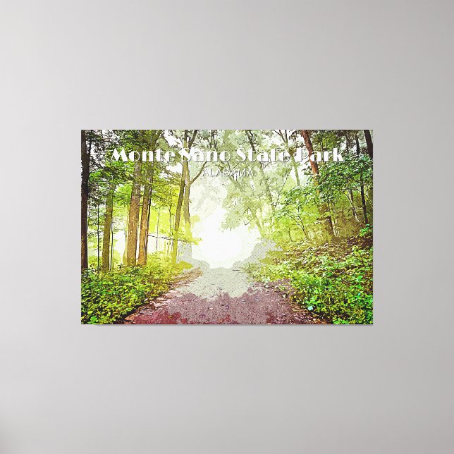 Monte Sano State Park Canvastryck (Framsida)