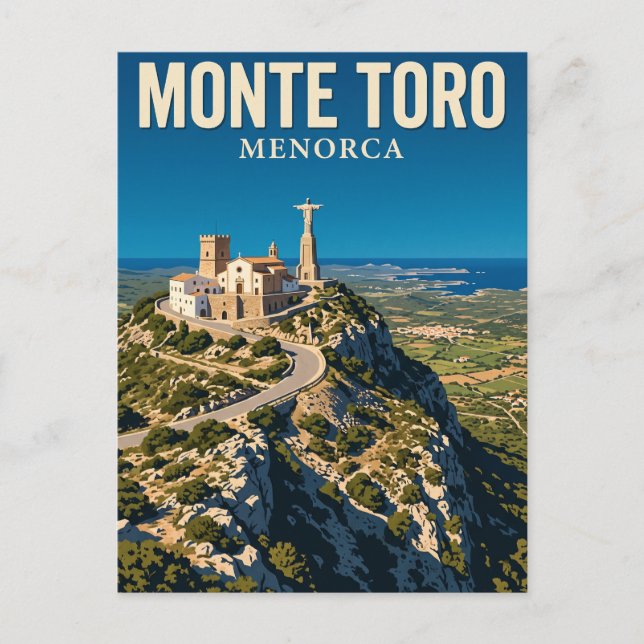 Monte Toro Spanien Vykort (Framsida)