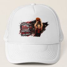 Monte Vista Basket Anime Spelare Truckerhatt 15