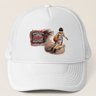Monte Vista Basket Anime Spelare Truckerhatt #3 Keps