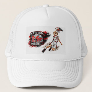 Monte Vista Basket Anime Spelare Truckerhatt Keps