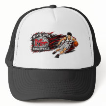 Monte Vista Basket Anime Spelare Truckerhatt