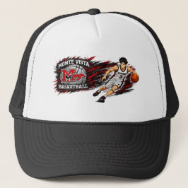 Monte Vista Basket Anime Spelare Truckerhatt Keps