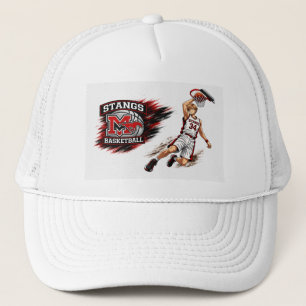 Monte Vista Basket Anime Spelare Truckerhatt Keps