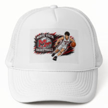 Monte Vista Basket Anime Spelare Truckerhatt