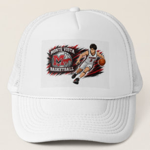 Monte Vista Basket Anime Spelare Truckerhatt Keps