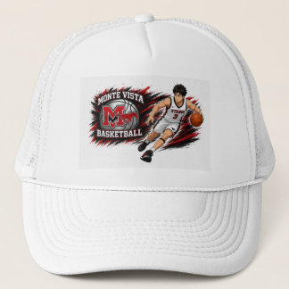 Monte Vista Basket Anime Spelare Truckerhatt Keps