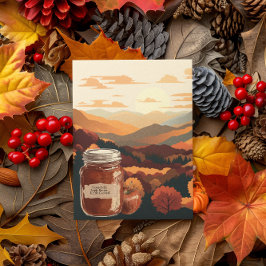 Montebello, Virginia Apple Butter anpassade Vykort