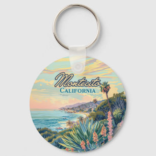 Montecito California Santa Barbara Kusten Nyckelring