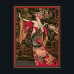 Montedoro-Art Deco Asian Mode Poster<br><div class="desc">Colorful,  1920's Art Deco,  Asian Mode,  Print by Marco Montedoro</div>