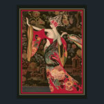 Montedoro-Art Deco Asian Mode Poster<br><div class="desc">Colorful,  1920's Art Deco,  Asian Mode,  Print by Marco Montedoro</div>