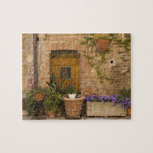 Montefollonico, Val d'Orcia, Siena provins, 2 Pussel (Horisontell)