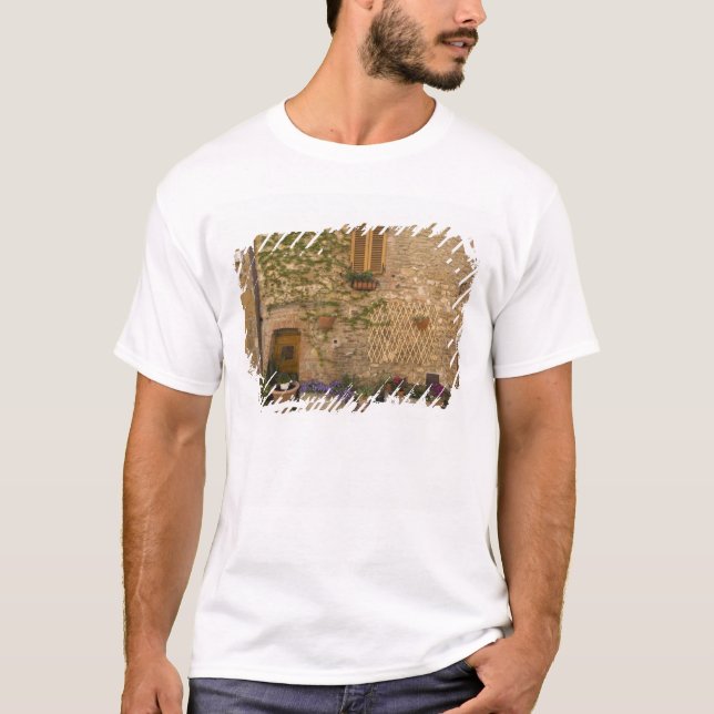 Montefollonico, Val d'Orcia, Siena-provinsen T-shirt (Framsida)