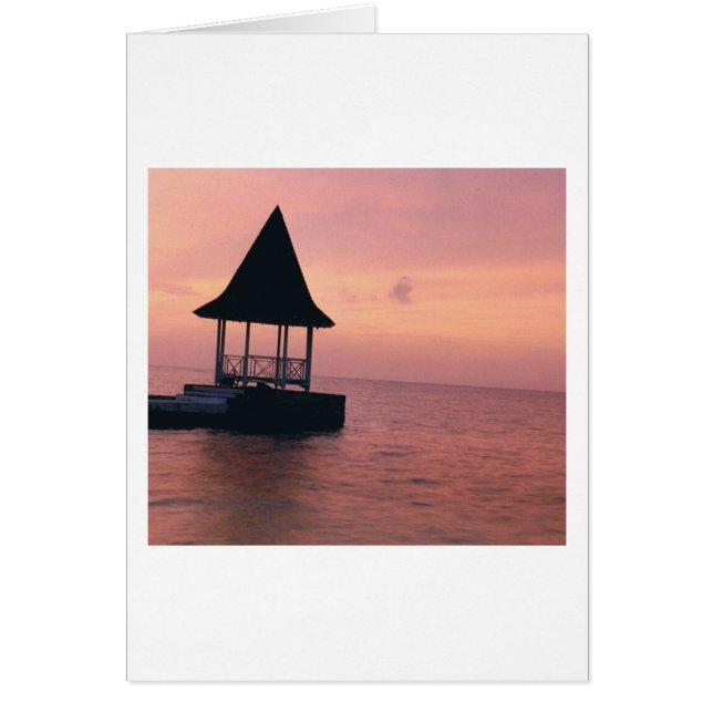 Montego Bay Jamaica Hälsningskort (Framsidan)