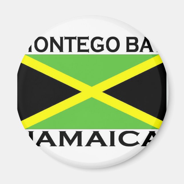 Montego Bay, Jamaica Magnet (Framsidan)