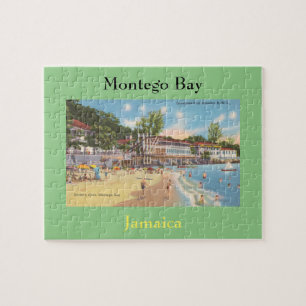 Montego Bay, Jamaica Vintage Photo - Doktor Cave Pussel