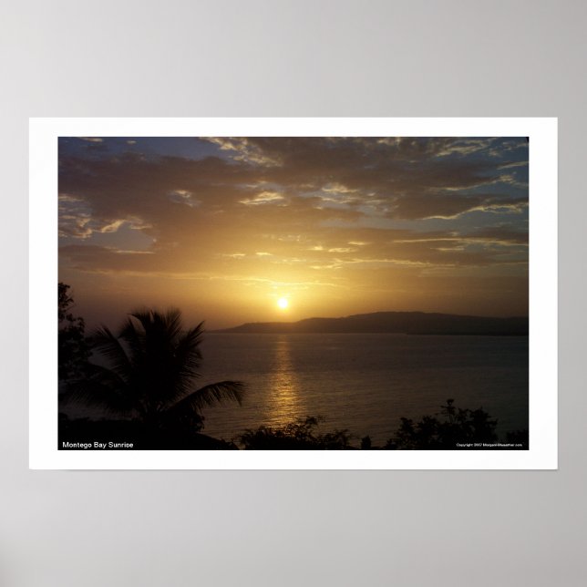 Montego Bay Sunrise Poster (Framsidan)