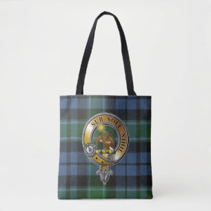 Monteith Tartan & Badge Tygkasse