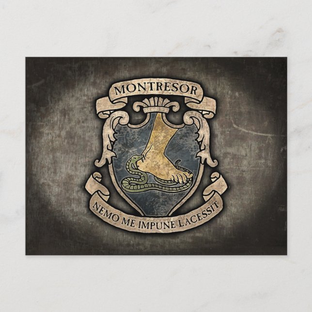 Monteller Jackar av Arm Vykort (Framsida)