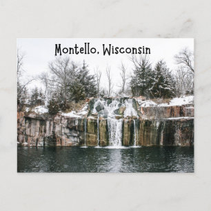 Montello Wisconsin Souvenir Postcard Vykort