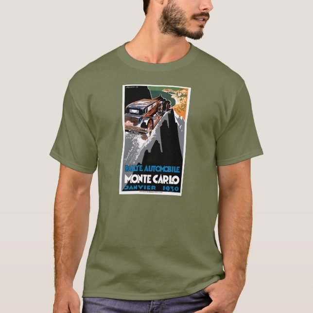 Monten 1930 - den carlo automatiskn samlar t-shirt (Framsida)