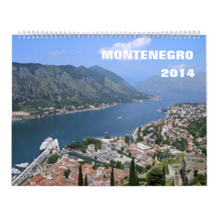 Montenegro 2014 kalender