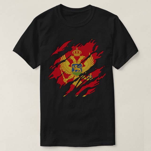Montenegro alltid t shirt (Design framsida)