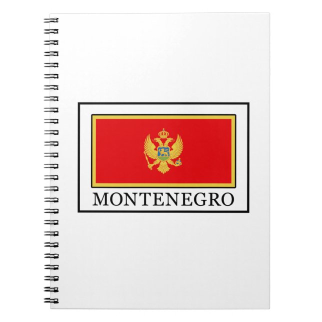 Montenegro Anteckningsbok (Framsidan)