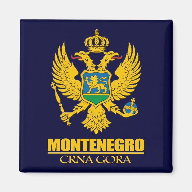 Montenegro COA Magnet (Framsidan)