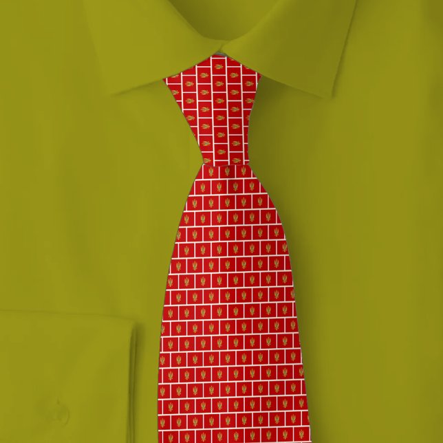 Montenegro Flag Brick Pattern Slips (Skapare uppladdad)