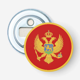 Montenegro flagga flasköppnare