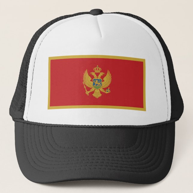 Montenegro flagga keps (Framsida)