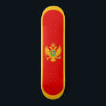 Montenegro Flagga Mini Skateboard Bräda 18,5 Cm<br><div class="desc">Patriotisk flagga i Montenegro.</div>