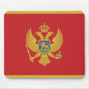 Montenegro Flagga Musmatta