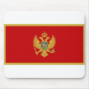 Montenegro Flagga Musmatta