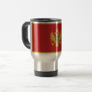 Montenegro flagga resemugg