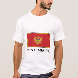 Montenegro Flagga T Shirt