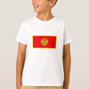 Montenegro Flagga T Shirt