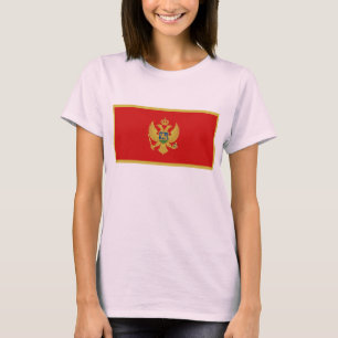 Montenegro Flagga x Karta T-Shirt