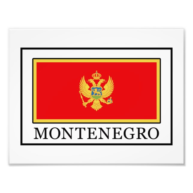 Montenegro Fototryck (Framsidan)