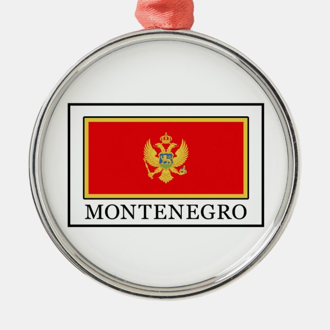 Montenegro Julgransprydnad Metall (Framsidan)