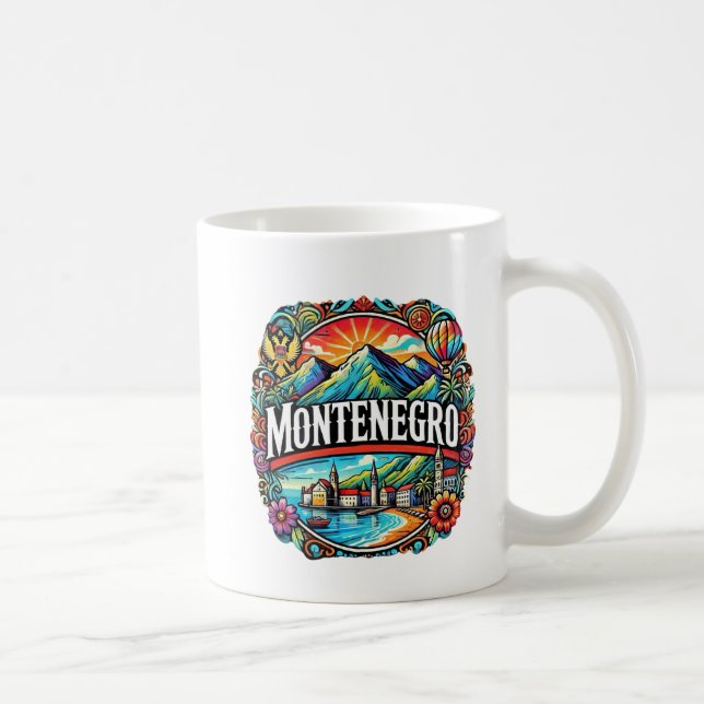 Montenegro Kaffemugg (Höger)