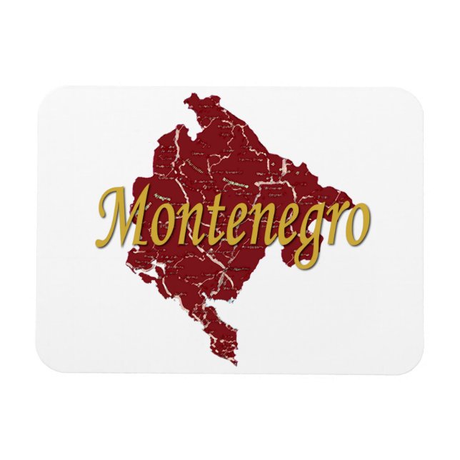 Montenegro Magnet (Horisontell)