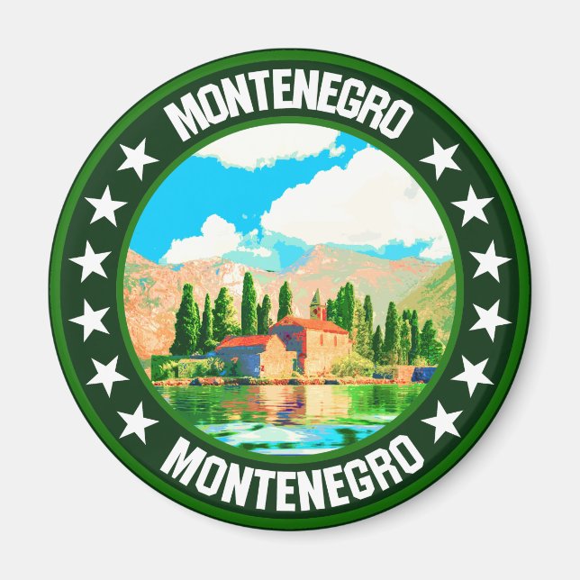Montenegro Magnet (Framsidan)