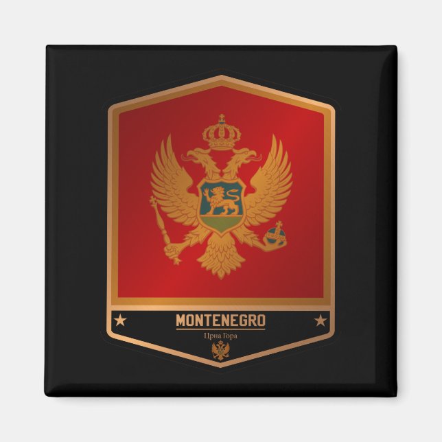 Montenegro Magnet (Framsidan)