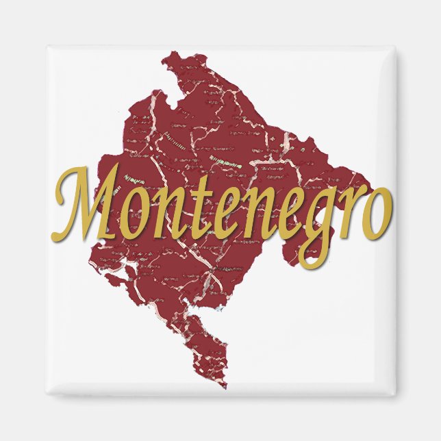 Montenegro Magnet (Framsidan)