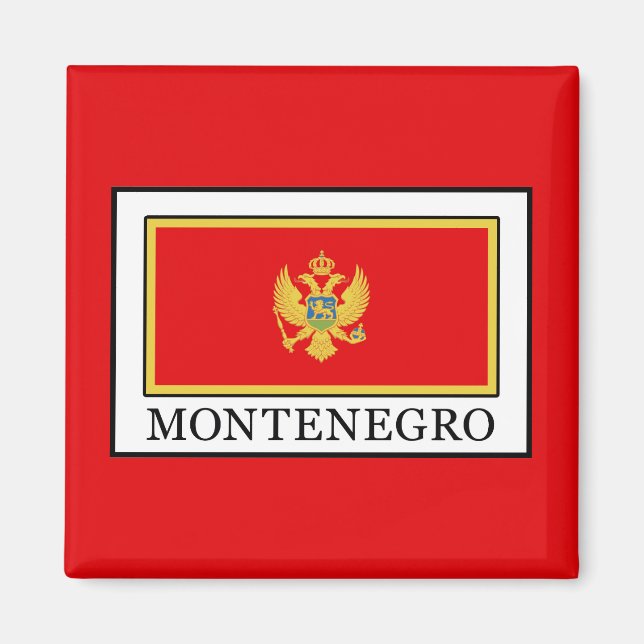 Montenegro Magnet (Framsidan)