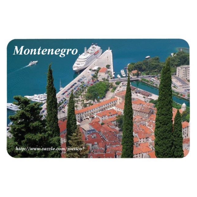 Montenegro Premium Magnet (Horisontell)